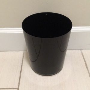 Black Waste Bin